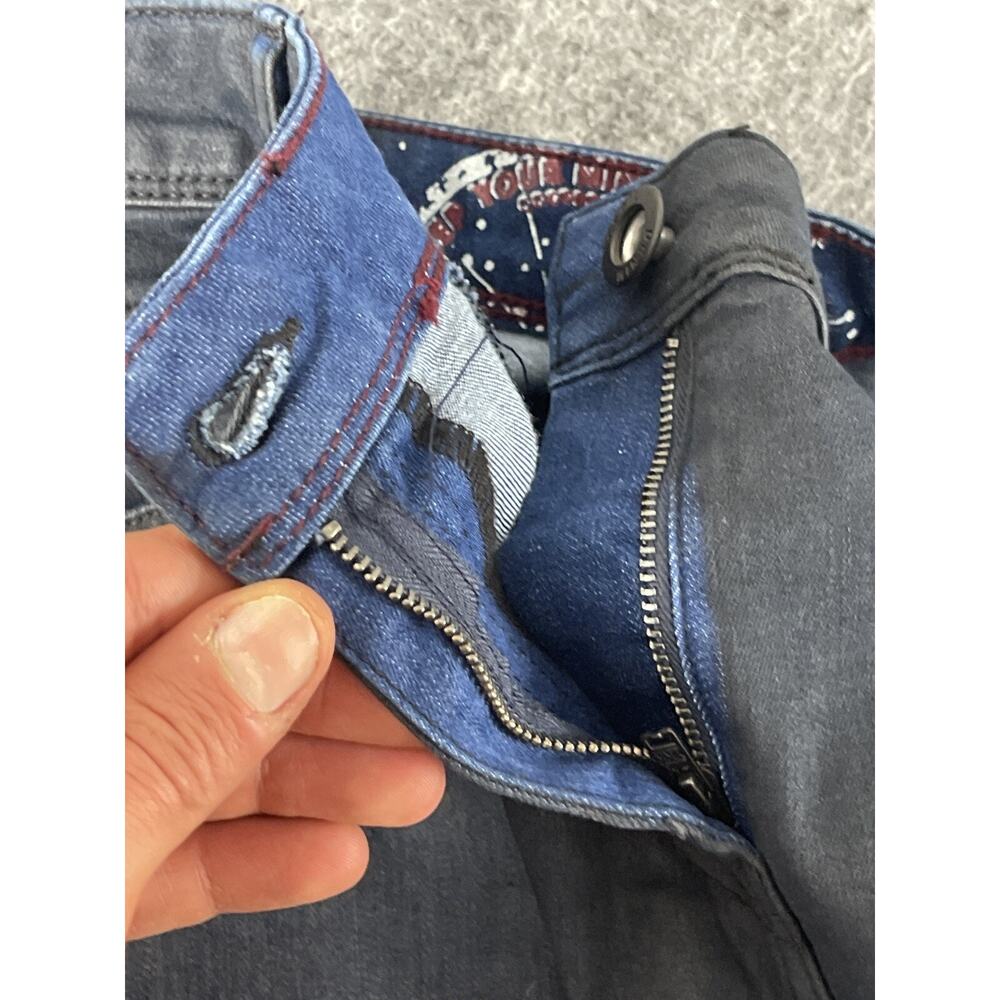 CECIL Jeans Womens 18 Tall Scarlett Straight Denim Pants Dark Indigo Wash N313 - Picture 9 of 13